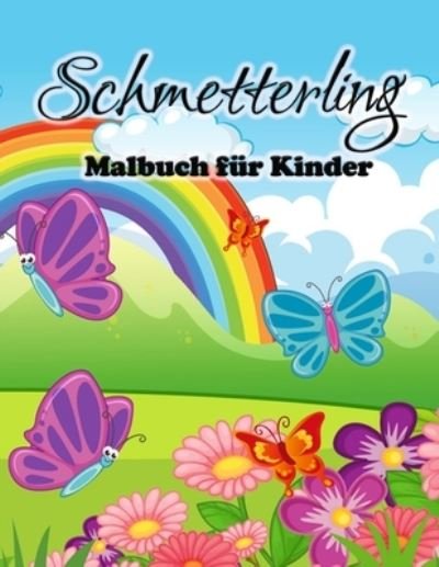 Cover for Engel K · Schmetterling-Malbuch für Kinder (Pocketbok) (2022)