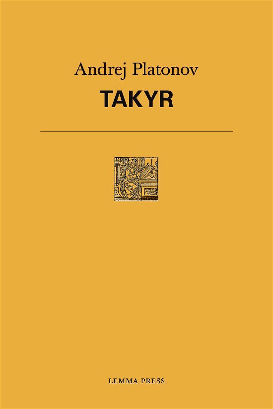 Cover for Andrej Platonov · Takyr (Book)