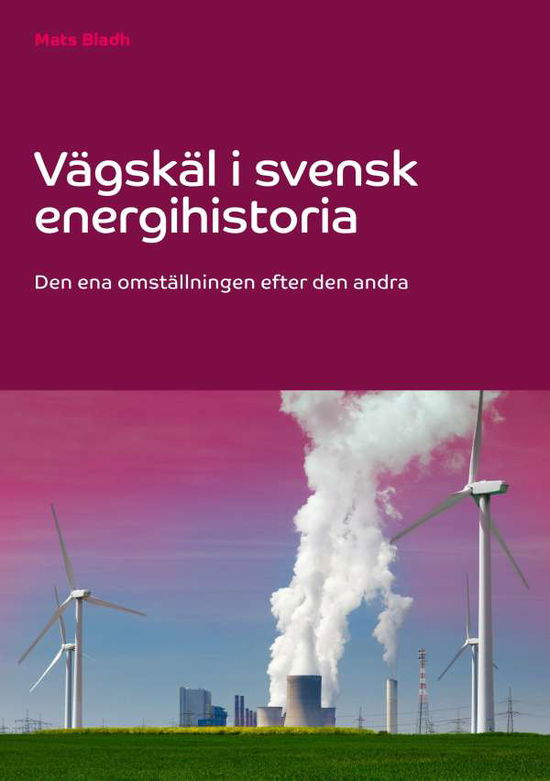 Cover for Mats Bladh · Vägskäl i svensk energihistoria : den ena omställningen efter den andra (Paperback Book) (2020)