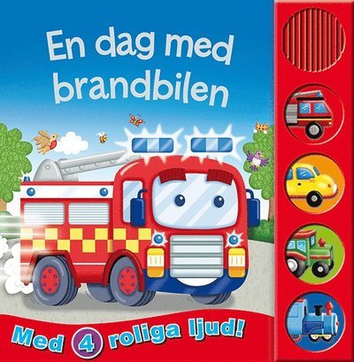 Cover for Marie Helleday Ekwurtzel · En dag med brandbilen (Kartonbuch) (2021)