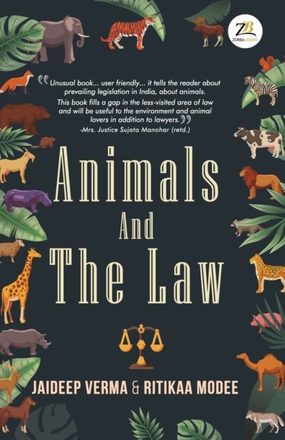 Cover for Ritikaa Modee · Animals and the Law (Paperback Book) (2021)