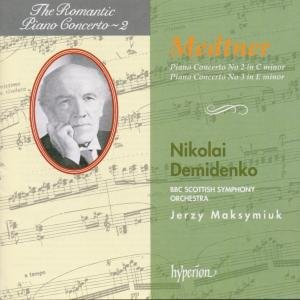 Cover for Nikolai Demidenko Jerzy Maksy · Medtner Piano Concertos Nos 2 (CD) (1994)