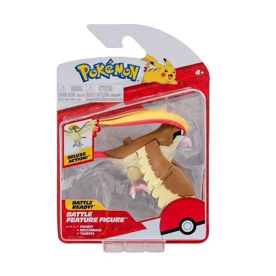 Cover for Jazwares · Pokemon - Battle Feature Figure - Pidgeot (Toys)