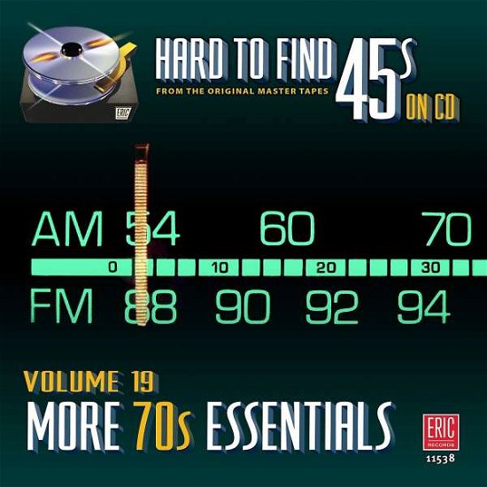 Cover for Hard To Find 45s On Cd - 19 : 70s Essentials (CD) (2017)
