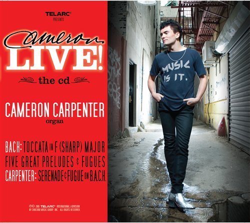 Cover for Cameron Carpenter · Cameron Live (CD) (2010)