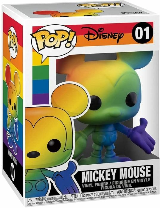Pride- Mickey Mouse (Rainbow) - Funko Pop! Disney: - Merchandise - Funko - 0889698565806 - June 2, 2021