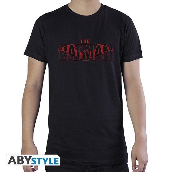 DC COMICS - Tshirt The Batman Logo - man SS blac - T-Shirt Männer - Merchandise - ABYstyle - 3665361075806 - 7. februar 2019