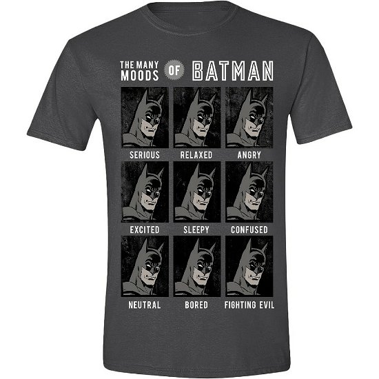 Cover for Batman · The Many Moods Of Batman Anthracite (T-Shirt Unisex Tg. L) (T-shirt)