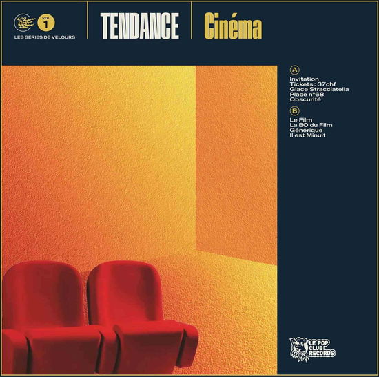 Cover for Tendance · Cinema (les Series De Velours, Vol. 1) (LP) (2023)