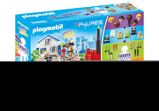 Cover for Playmobil · Playmobil My Figures Reddingsmissie - 70980 (Leketøy)