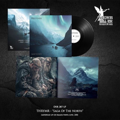 Cover for Thrymr · Saga of the North (Black Vinyl LP) (LP) (2024)