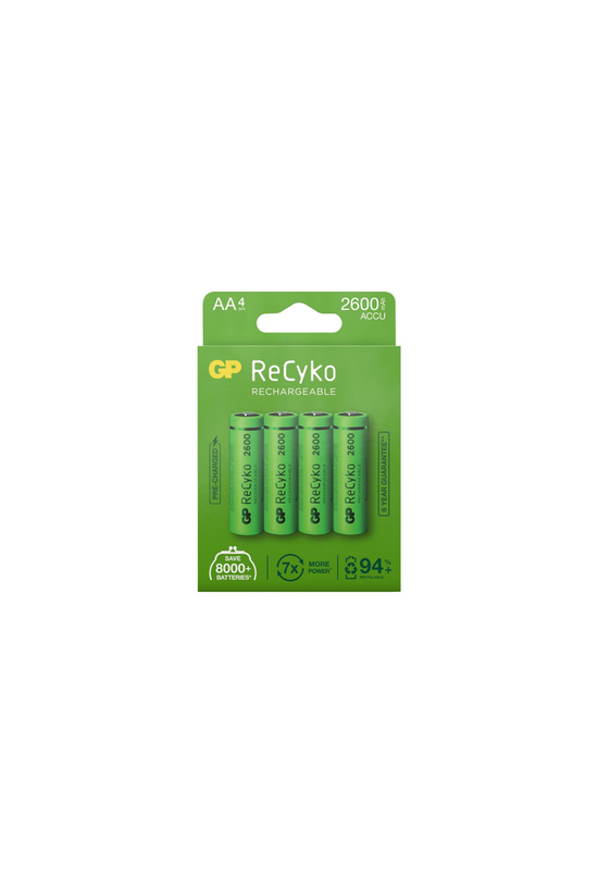 Cover for Gp · Gp Recyko Aa Mignon Nimh 2600 Mah 1,2v 4er Blister (N/A)