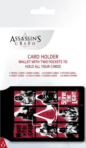 Cover for Assassin's Creed · ASSASSINS CREED - Card Holder - Grid assassins x4 (Leketøy)