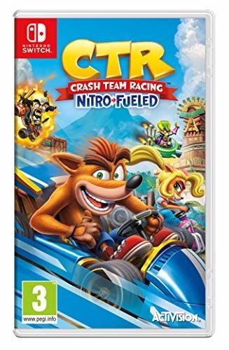 Cover for Switch · Crash Team Racing NitroFueled Switch (PC) (2019)