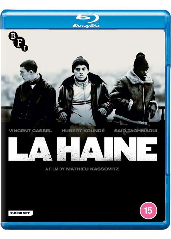 La Haine - La Haine Bluray - Elokuva - British Film Institute - 5035673014806 - maanantai 21. marraskuuta 2022