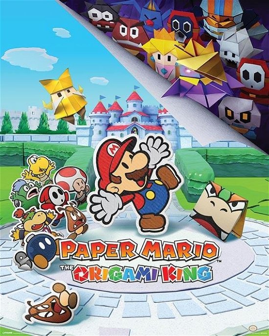 Cover for Nintendo: Pyramid · Paper Mario - The Origami King (Poster Mini 40x50 Cm) (MERCH)