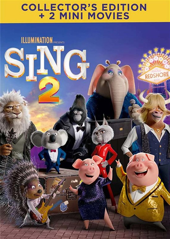 Cover for Sing 2 DVD · Sing 2 (DVD) (2022)