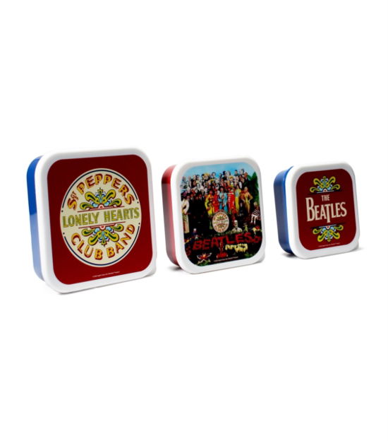 Snack Boxes Set Of 3 - The Beatles (Sgt. Pepper) - The Beatles - Fanituote - THE BEATLES - 5055453496806 - torstai 15. kesäkuuta 2023