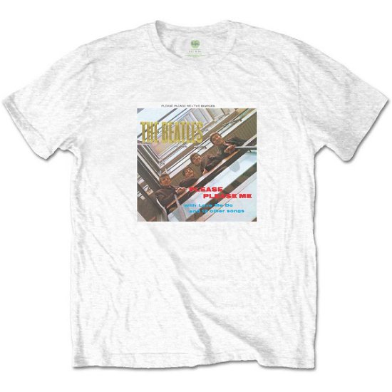 Cover for The Beatles · The Beatles Unisex T-Shirt: Please Please Me Gold Foiled (Embellished) (T-shirt) [size S]