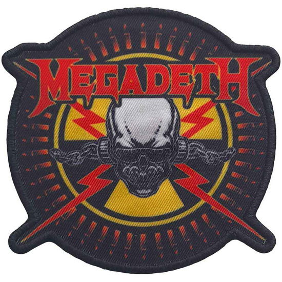 Megadeth Standard Printed Patch: Bullets - Megadeth - Mercancía - Value Merch - 5056561040806 - 13 de enero de 2023