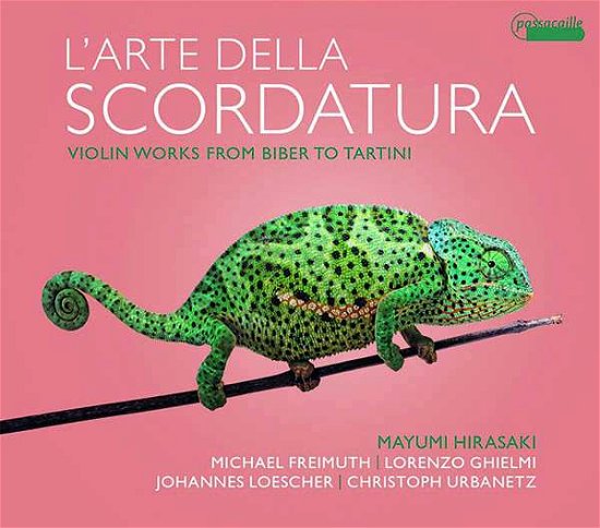 Cover for Lorenzo Ghielmi · L'arte Della Scordatura: Violin Works from Biber to Tar (CD) (2020)
