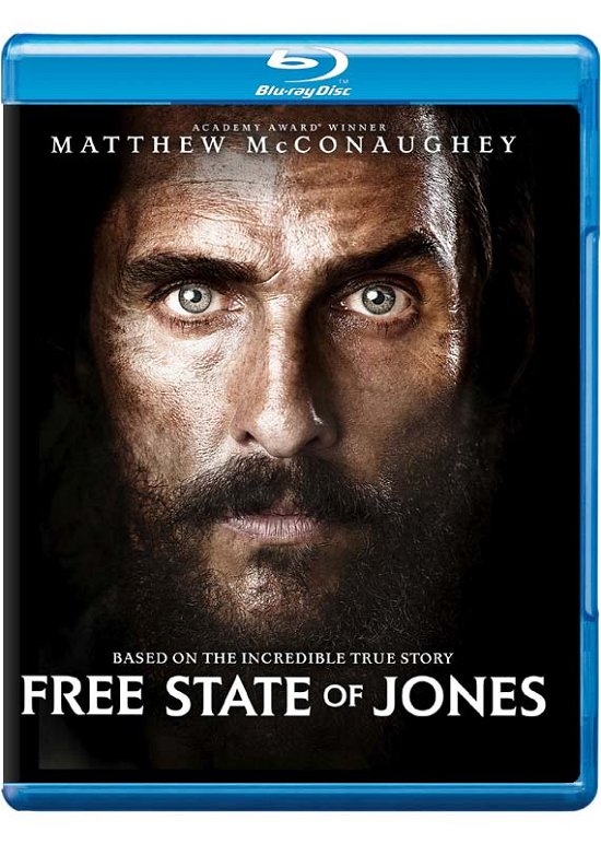 Cover for Matthew McConaughey · Free State of Jones (Blu-ray) (2017)