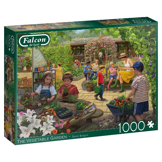 The Vegetable Garden (1000 Stukjes) - Falcon - Lautapelit - Jumbo - 8710126113806 - 