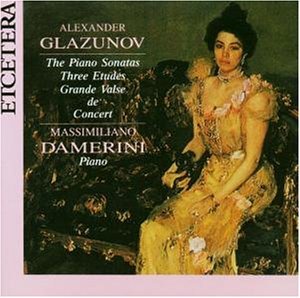 Cover for Alexander Glazunov · Piano Sonatas Etc. (CD) (2014)
