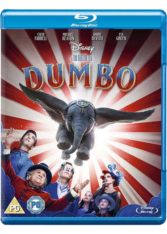 Cover for Dumbo · Dumbo (Live Action) (Blu-Ray) (2019)