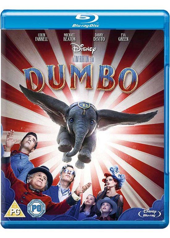 Cover for Dumbo · Dumbo (Live Action) (Blu-ray) (2019)