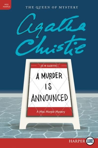 Cover for Agatha Christie · Murder Is Announced A Miss Marple Mystery (Buch) (2019)