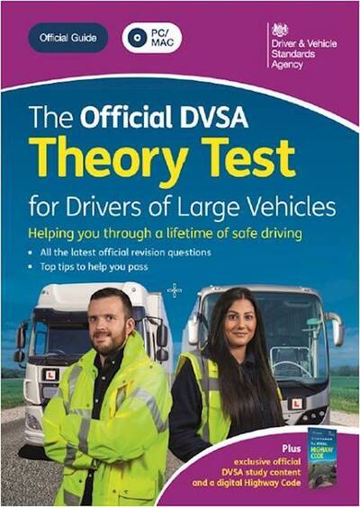 Cover for Driver and Vehicle Standards Agency · The official DVSA theory test for large goods vehicles DVD-ROM (PC) [Jan. 2020 edition] (2020)