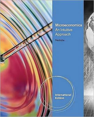 Cover for Nechyba, Thomas (Duke University) · Microeconomics: An Intuitive Approach, International Edition (with LiveGraphs Printed Access Card) (Book) [International edition] (2010)