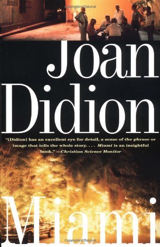 Cover for Joan Didion · Miami (Pocketbok) [1st Vintage International Ed edition] (1998)