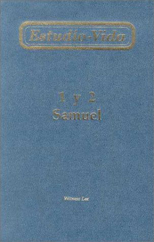 Cover for Witness Lee · Estudio-vida De 1 Y 2 Samuel = Life-study of 1 &amp; 2 Samuel (Paperback Book) [Spanish edition] (2001)