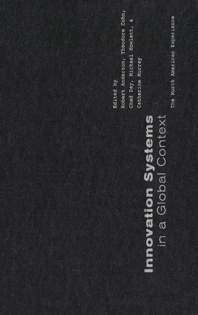 Cover for Robert Anderson · Innovation Systems in a Global Context: The North American Experience (Hardcover Book) (1998)