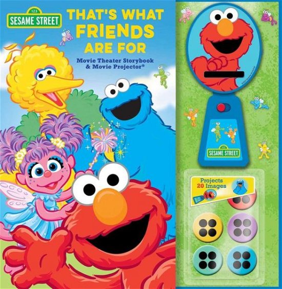 Cover for Editors of Studio Fun International · Sesame Street: Movie Theater Storybook and Projector (Hardcover Book) (2022)