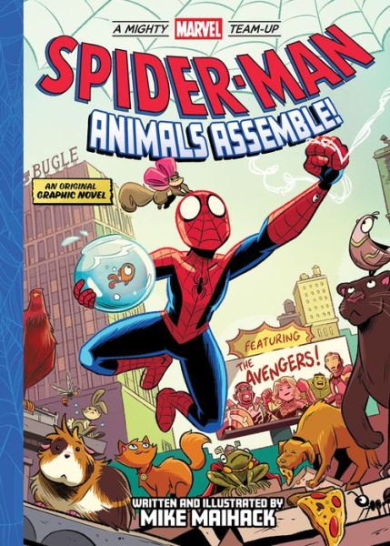 Spider-Man: Animals Assemble! (A Mighty Marvel Team-Up) - A Mighty Marvel Team-Up - Marvel Entertainment - Livros - Abrams - 9781419764806 - 22 de junho de 2023