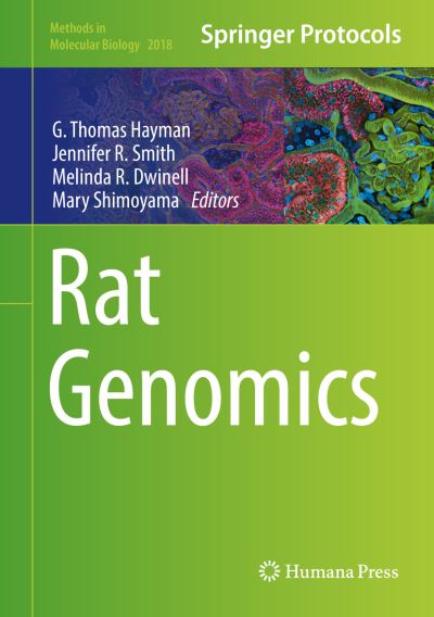 Cover for Rat Genomics (Book) [1st ed. 2019 edition] (2019)