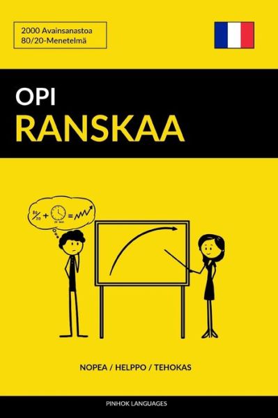 Cover for Pinhok Languages · Opi Ranskaa - Nopea / Helppo / Tehokas (Paperback Book) (2017)