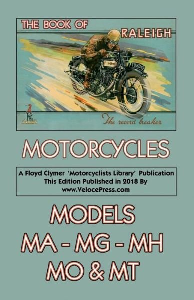 Cover for Mentor · Book of Raleigh Motorcycles Models Ma, Mg, Mh, Mo &amp; MT (Paperback Bog) (2018)