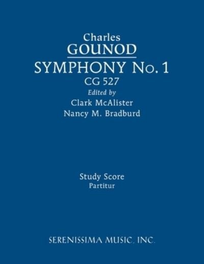 Cover for Charles Gounod · Symphony No.1, CG 527 (Bog) (2022)