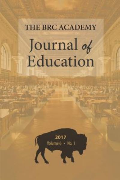 Cover for Paul S Richardson · The BRC Academy Journal of Education (Paperback Book) (2017)