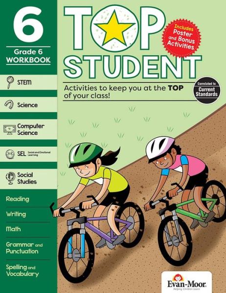 Cover for Evan-Moor Educational Publishers · Top Student, Grade 6 (Paperback Book) (2020)