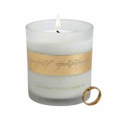 The Lord of the Rings: The One Ring Glass Candle - Insight Editions - Książki - Insight Editions - 9781682986806 - 14 września 2021