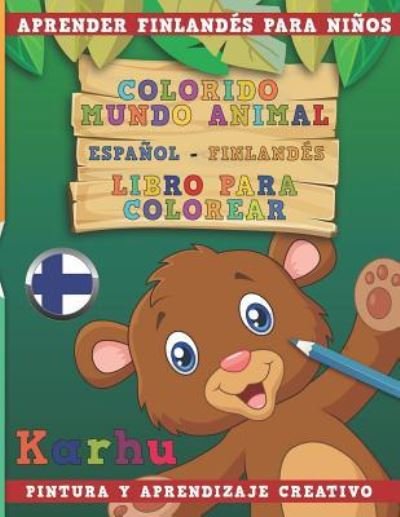 Colorido Mundo Animal - Espa - Nerdmediaes - Bøker - Independently Published - 9781731189806 - 13. oktober 2018