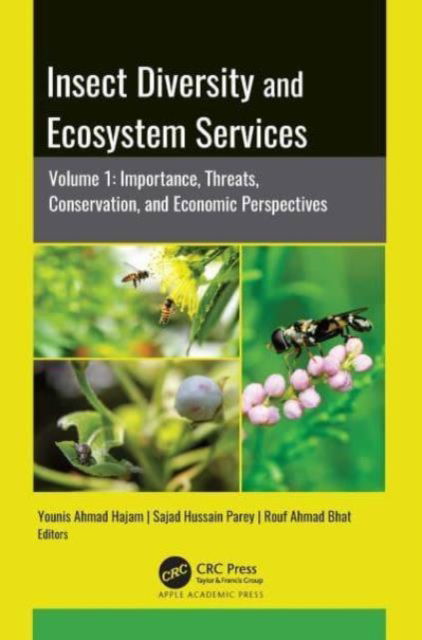 Cover for Insect Diversity and Ecosystem Services: Volume 1: Importance, Threats, Conservation, and Economic Perspectives (Hardcover Book) (2024)