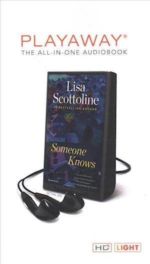 Cover for Lisa Scottoline · Someone Knows (N/A) (2019)