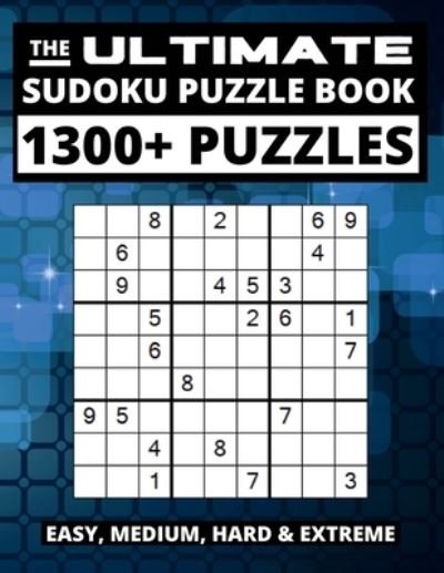 Cover for Visculture Publishing · The Ultimate Sudoku Puzzle Book: Big Book of Sudoku, 1300+ Easy, Medium, Hard and Extreme Puzzles (Paperback Book) (2021)