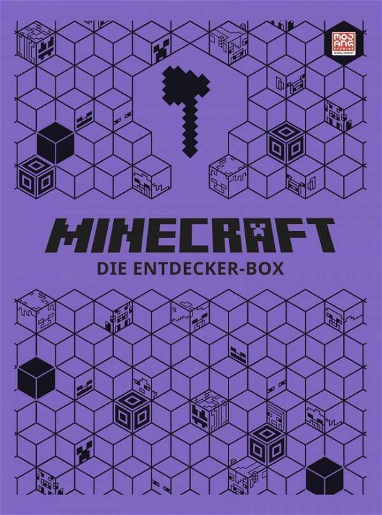 Cover for Minecraft · Minecraft - Die Entdecker-Box. Geschenkschuber mit drei exklusiven Sonderausgaben, Poster, TÃ¼rhÃ¤nger und jede Menge RÃ¤tselspaÃŸ (Paperback Book) (2021)